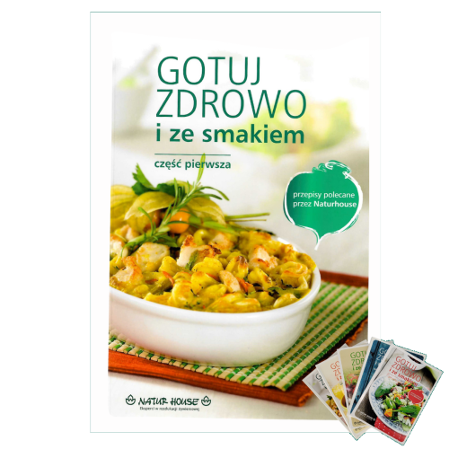 Książka kucharska „Gotuj zdrowo i ze smakiem” cz. 1