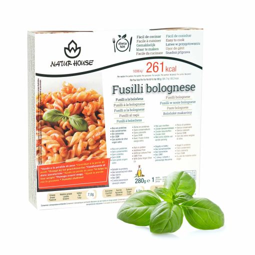 Fusilli w sosie bolońskim