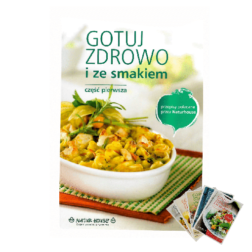 Książka kucharska „Gotuj zdrowo i ze smakiem” cz. 1